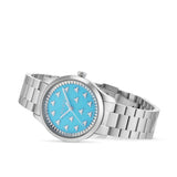 Buy Shop Gucci G Timeless Quartz Turquoise Dial Silver Steel Strap Unisex Watch - YA1265044 USA Online