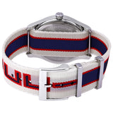 Buy Shop Gucci G Timeless Quartz White Dial Two Tone NATO Strap Watch For Men - YA1264071 USA Online