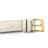 Buy Shop Gucci G Timeless Quartz White Dial White Leather Strap Watch For Women - YA1264033A USA Online