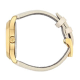 Buy Shop Gucci G Timeless Quartz White Dial White Leather Strap Watch For Women - YA1264033A USA Online
