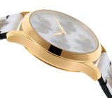 Buy Shop Gucci G Timeless Quartz White Dial White Leather Strap Watch For Women - YA1264109 USA Online