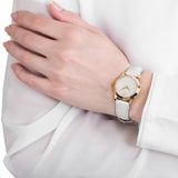 Buy Shop Gucci G Timeless Quartz White Dial White Leather Strap Watch For Women - YA126580A USA Online