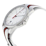Buy Shop Gucci G Timeless Quartz White DIal White NATO Strap Watch For Men - YA126322 USA Online