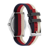 Buy Shop Gucci G Timeless Quartz White Red Blue Dial Multicolored NATO Strap Watch For Men - YA1264059 USA Online