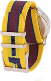 Buy Shop Gucci G Timeless Quartz Yellow & Purple Dial Yellow & Purple NATO Strap Watch For Men - YA1264069 USA Online