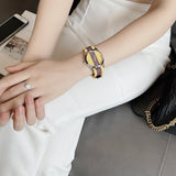 Buy Shop Gucci G Timeless Quartz Yellow & Purple Dial Yellow & Purple NATO Strap Watch For Men - YA1264069 USA Online