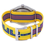 Buy Shop Gucci G Timeless Quartz Yellow & Purple Dial Yellow & Purple NATO Strap Watch For Men - YA1264069 USA Online
