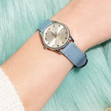 Buy Shop Gucci G Timeless Silver Dial Blue Leather Strap Watch for Women - YA1265039 USA Online