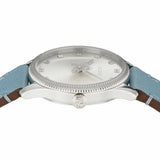 Buy Shop Gucci G Timeless Silver Dial Blue Leather Strap Watch for Women - YA1265039 USA Online
