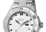 Buy Shop Gucci G Timeless Silver Dial Silver Steel Strap Watch For Men - YA126232 USA Online