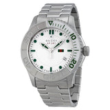 Buy Shop Gucci G Timeless Silver Dial Silver Steel Strap Watch For Men - YA126232 USA Online