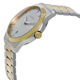 Buy Shop Gucci G Timeless Quartz Silver Dial Two Tone Steel Strap Watch For Men - YA126450 USA Online