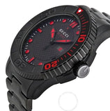 Buy Shop Gucci G Timeless Sport Black Dial Black Steel Strap Watch For Men - YA126230 USA Online