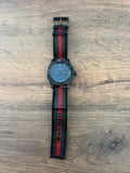 Buy Shop Gucci G Timeless Sport Black Dial Two Tone NATO Strap Watch For Men - YA126229 USA Online