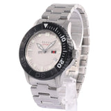 Buy Shop Gucci G Timeless Sport White Dial Silver Steel Strap Watch For Men - YA126250 USA Online