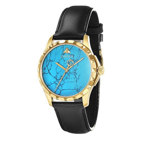 Buy Shop Gucci G Timeless Turquoise Blue Dial Black Leather Strap Watch For Men - YA126462 USA Online