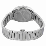 Gucci GG2570 Diamonds Black Dial Silver Steel Strap Watch For Women - YA142503