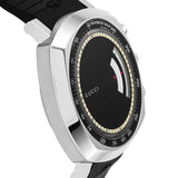 Buy Shop Gucci Grip Chronograph Black Dial Black Rubber Strap Watch For Men - YA157301 USA Online