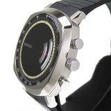 Buy Shop Gucci Grip Chronograph Black Dial Black Rubber Strap Watch For Men - YA157301 USA Online