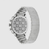 Buy Shop Gucci Grip Chronograph Mickey Mouse White Dial Silver Steel Strap Watch For Men - YA157306 USA Online