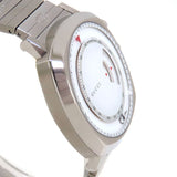 Buy Shop Gucci Grip Chronograph Mickey Mouse White Dial Silver Steel Strap Watch For Men - YA157306 USA Online