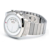 Buy Shop Gucci Grip Chronograph Mickey Mouse White Dial Silver Steel Strap Watch For Men - YA157306 USA Online