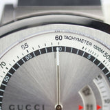 Buy Shop Gucci Grip Collection Quartz Silver Dial Silver Steel Strap Watch For Men - YA157302 USA Online