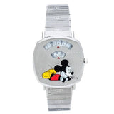 Buy Shop Gucci Grip Disney Mickey Mouse Silver Dial Silver Steel Strap Watch For Women - YA157418 USA Online