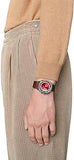Buy Shop Gucci Grip Quartz Chronograph Red Dial Two Tone NATO Strap Watch for Men - YA157304 USA Online