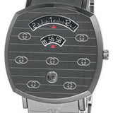 Buy Shop Gucci Grip Quartz Grey Dial Grey Steel Strap Watch For Men - YA157429 USA Online