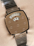 Buy Shop Gucci Grip Quartz Rose Gold Dial Rose Gold Steel Strap Watch For Women - YA157505 USA Online