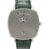 Buy Shop Gucci Grip Quartz Silver Dial Green Leather Strap Watch For Women - YA157404 USA Online
