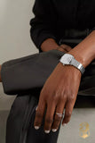 Buy Shop Gucci Grip Quartz Silver Dial Silver Steel Strap Watch For Men - YA157501 USA Online