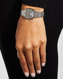 Buy Shop Gucci Grip Quartz Silver Dial Silver Steel Strap Watch For Men - YA157501 USA Online