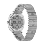 Buy Shop Gucci Grip Quartz Silver Dial Silver Steel Strap Watch For Men - YA157501 USA Online