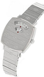 Buy Shop Gucci Grip Quartz Silver Dial Silver Steel Strap Watch For Men - YA157501 USA Online