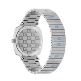 Buy Shop Gucci Grip Quartz Silver Dial Silver Steel Strap Watch For Women - YA157437 USA Online