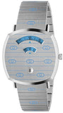 Buy Shop Gucci Grip Quartz Silver Dial Silver Steel Strap Watch For Women - YA157437 USA Online