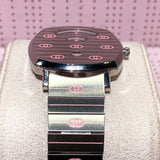Buy Shop Gucci Grip Quartz Silver Dial Silver Steel Strap Watch For Women - YA157438 USA Online