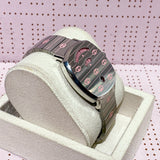 Buy Shop Gucci Grip Quartz Silver Dial Silver Steel Strap Watch For Women - YA157438 USA Online