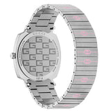 Buy Shop Gucci Grip Quartz Silver Dial Silver Steel Strap Watch For Women - YA157438 USA Online