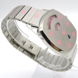 Buy Shop Gucci Grip Quartz Silver Dial Silver Steel Strap Watch For Women - YA157438 USA Online