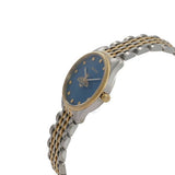 Buy Shop Gucci G Timeless Quartz Blue Dial Two Tone Steel Strap Watch For Women - YA1265029 USA Online