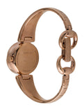 Buy Shop Gucci Guccisima Quartz Mother of Pearl White Dial Rose Gold Steel Strap Watch for Women - YA134512 USA Online