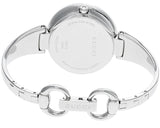 Buy Shop Gucci Guccissima Black Dial Silver Steel Strap Watch For Women - YA134301 USA Online