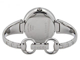 Buy Shop Gucci Guccissima Black Dial Silver Steel Strap Watch For Women - YA134301 USA Online