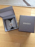 Buy Shop Gucci Guccissima Brown Dial Silver Steel Strap Watch For Women - YA134302 USA Online