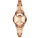Buy Shop Gucci Guccissima Collection Quartz Black Dial Rose Gold Steel Strap Watch For Women - YA134509 USA Online