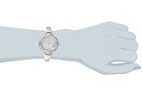 Buy Shop Gucci Guccissima Diamonds Mother of Pearl Dial Silver Steel Strap Watch For Women - YA134303 USA Online
