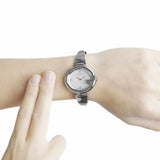 Buy Shop Gucci Guccissima Diamonds Mother of Pearl Dial Silver Steel Strap Watch For Women - YA134303 USA Online